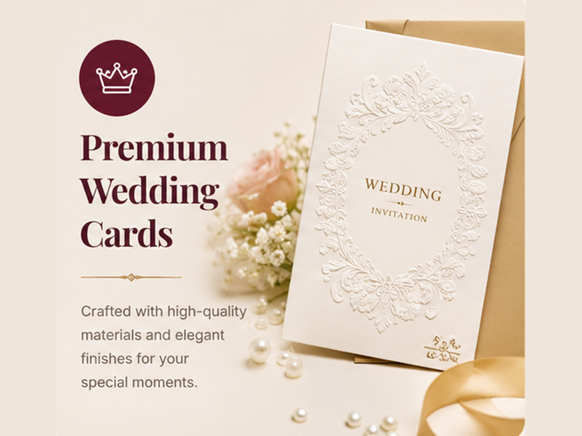 Wedding invitation display
