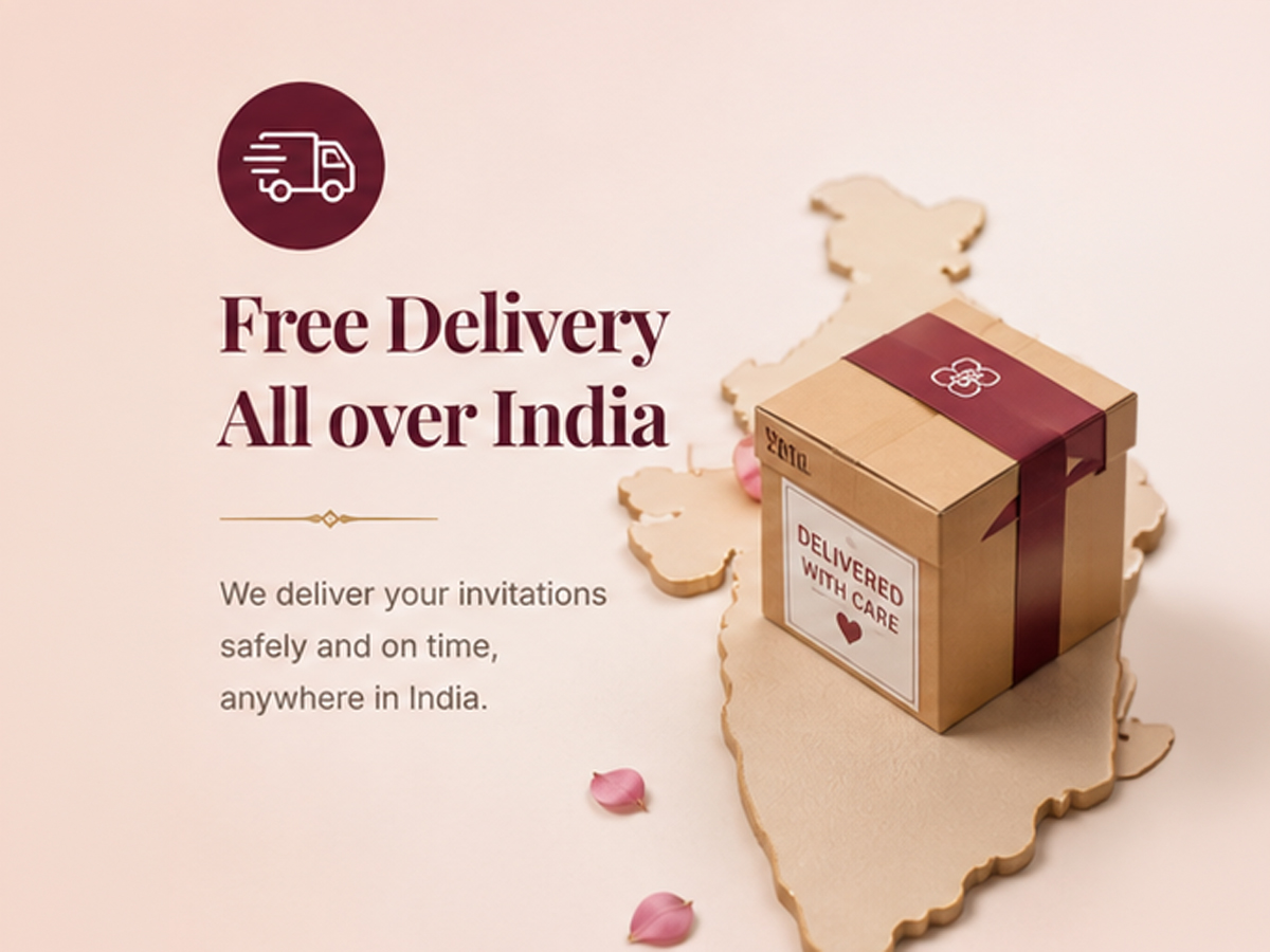 Invitation card box