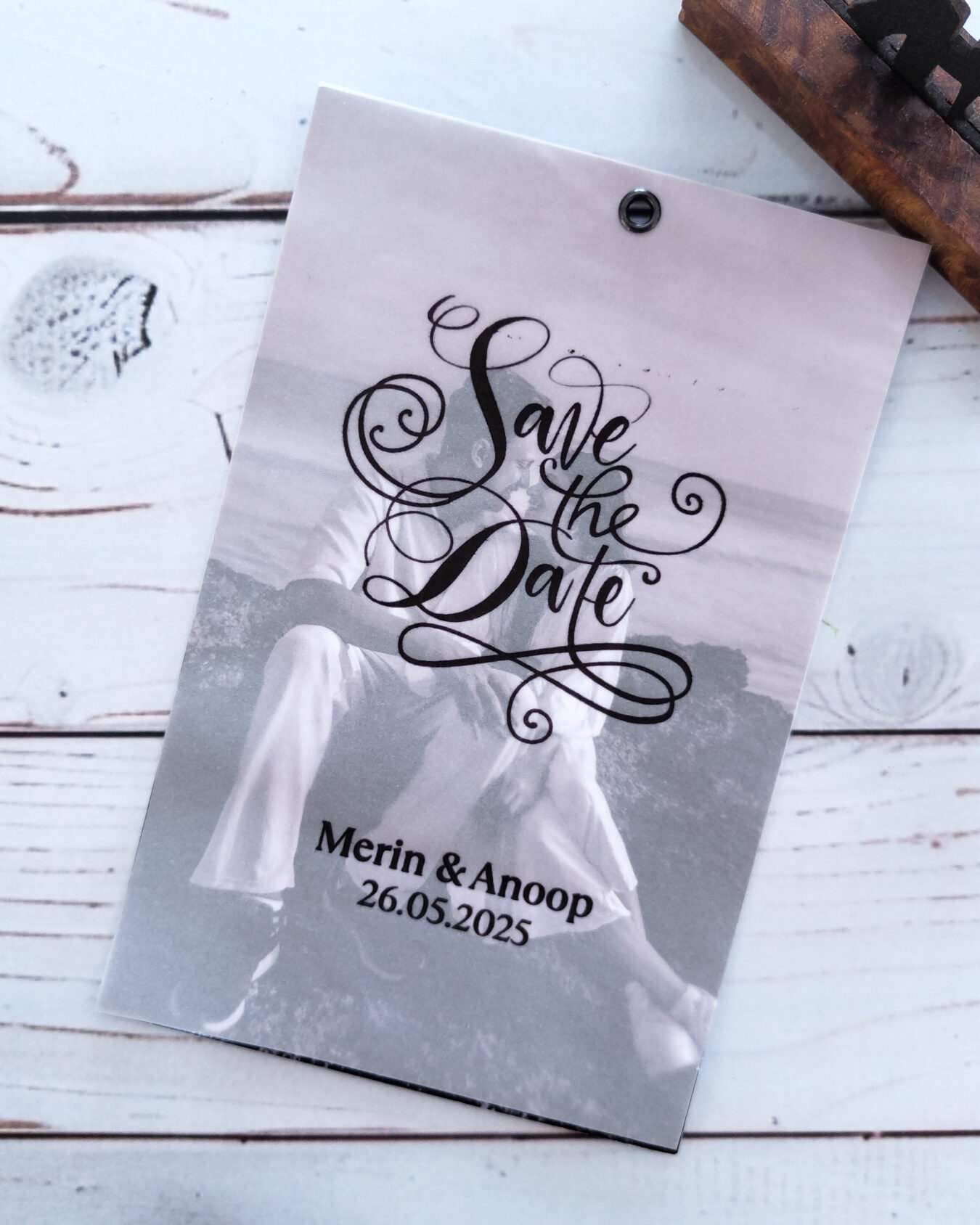 Elegant Transparent 2 Layer Premium Wedding Invitation Card